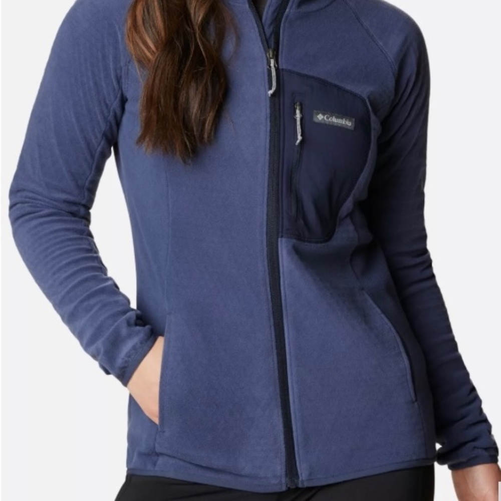 NWT Columbia Women’s Outdoor Tracks Full Zip Jacket Size Medium